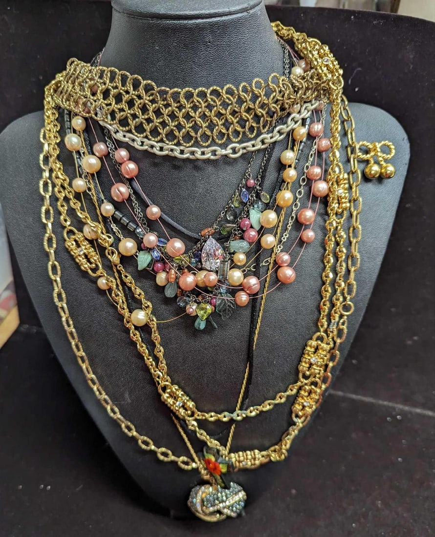 Assorted Costume Jewelry Nolan Miller & Unmarked (1 of 16)