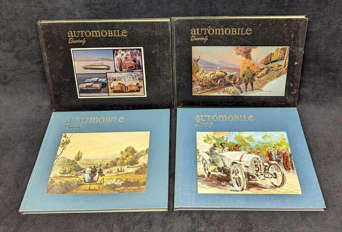 4 Vintage Hardcover Automobile Quarterly Books (1 of 10)