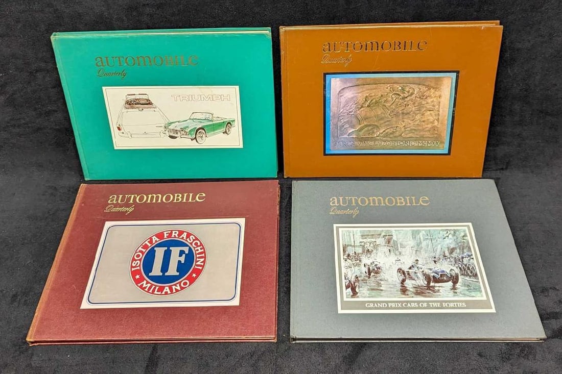 4 Vintage Hardcover Automobile Quarterly Books B (1 of 10)