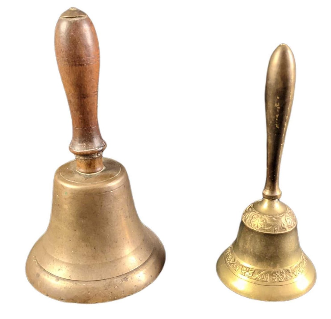 Two Vintage Brass Bells (1 of 8)