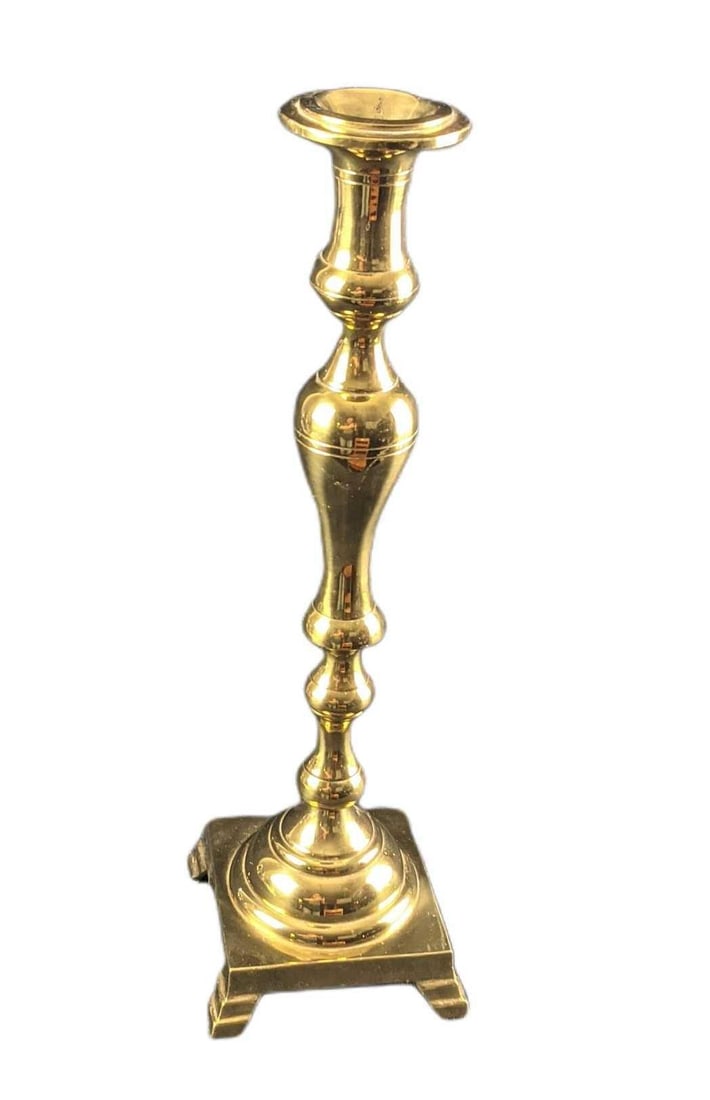Vintage Brass Victorian Style Candlestick (1 of 6)