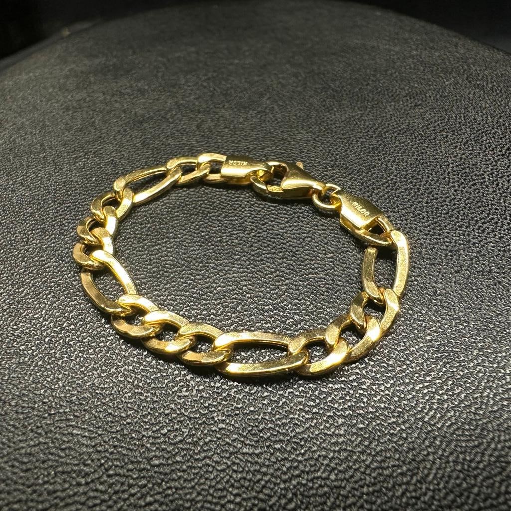 4" Baby Bracelet or Extension Chain 14k Gold: This piece of jewelry has been tested and researched prior to listing. Please view all our pictures they are part of our description. DETAILS: Metal - 14k Gold Color - Yellow Gold Stones - none Hallma