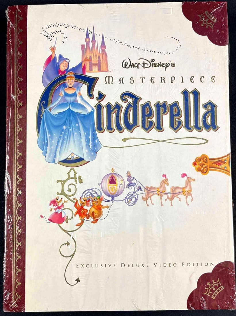Disney's Masterpiece Cinderella VHS Exclusive Deluxe Video Edition (1 of 8)