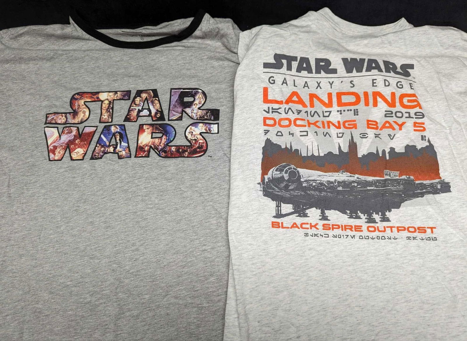 Star Wars Skywalker Saga & Galaxy's Edge XXL XL T-Shirts (1 of 7)