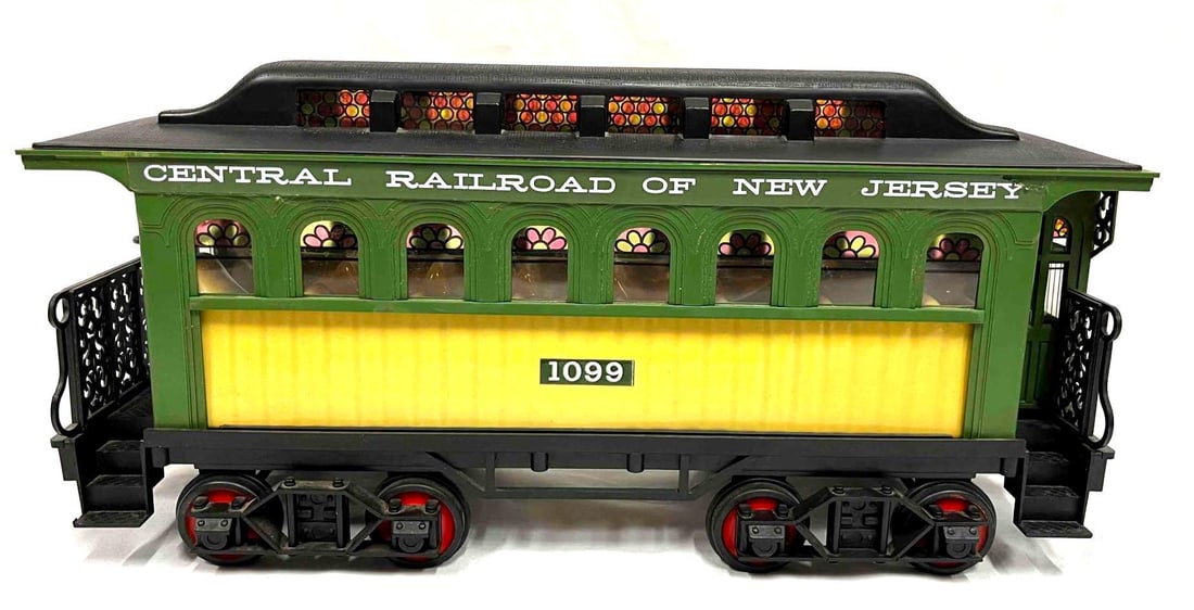 Empty Jim Beam Central Railroad Of New Jersey 1099 Passenger Car Decanter (3) (1 of 14)