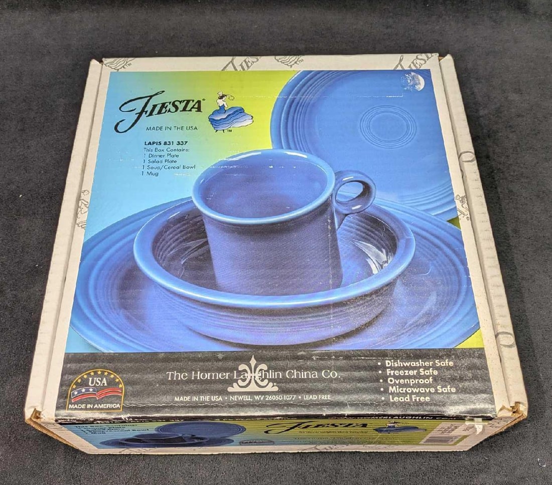 Fiesta 4 Lapis Piece Place Setting With Box (1 of 9)