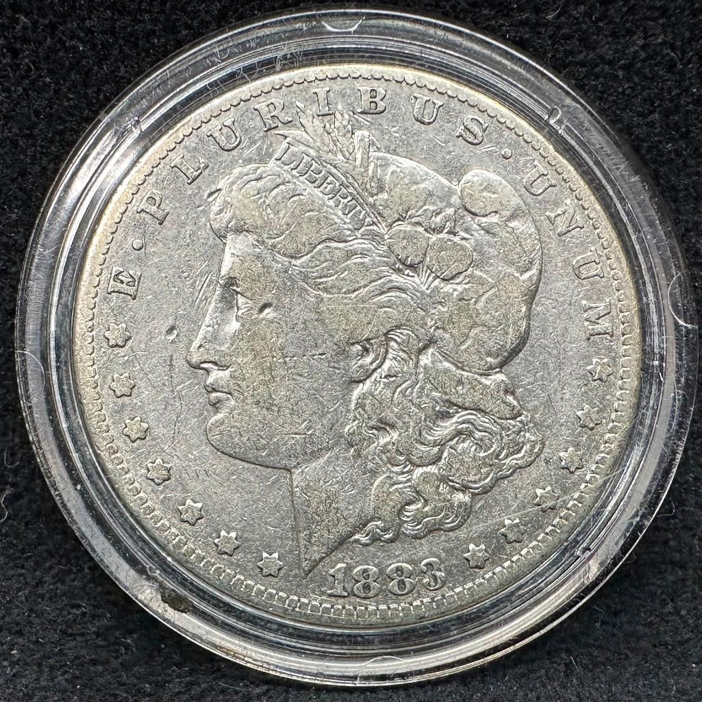 1883 P Morgan Silver Dollar (1 of 2)