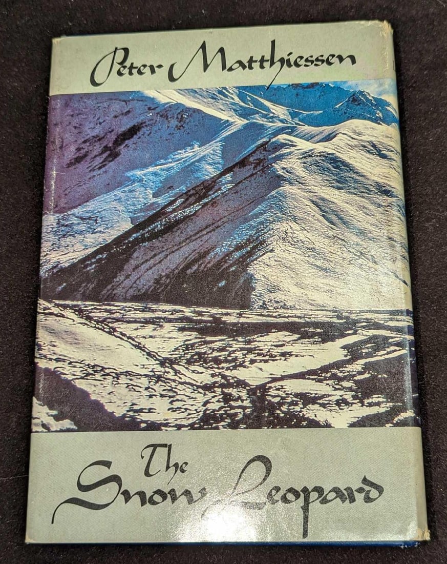 Autographed Peter Matthiessen The Snow Leopard HC (1 of 7)