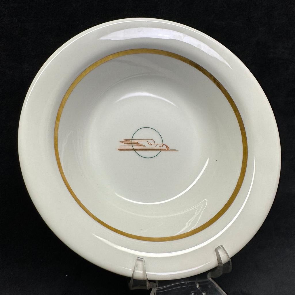 Union Pacific RR Winged Streamliner 6.25" Bowl (1 of 3)