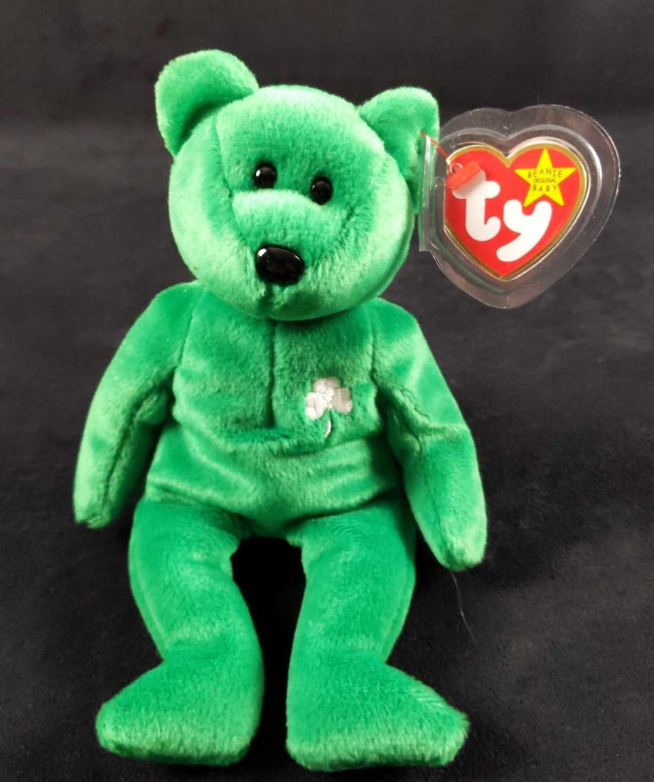 Retired Rare Error Ty Beanie Baby Erin (1 of 6)