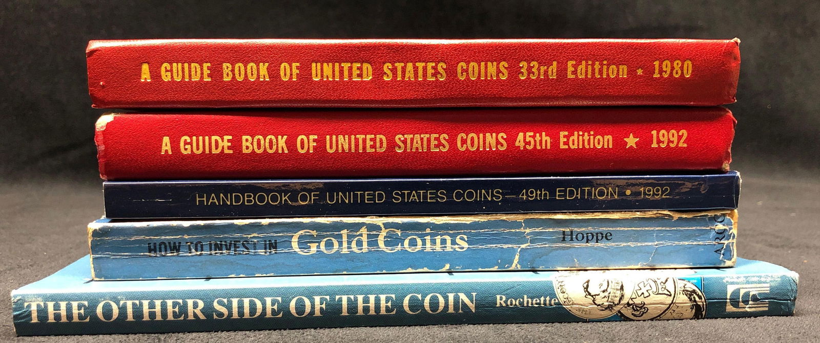 Lot of 5 Guide Books on Coins (1 of 15)