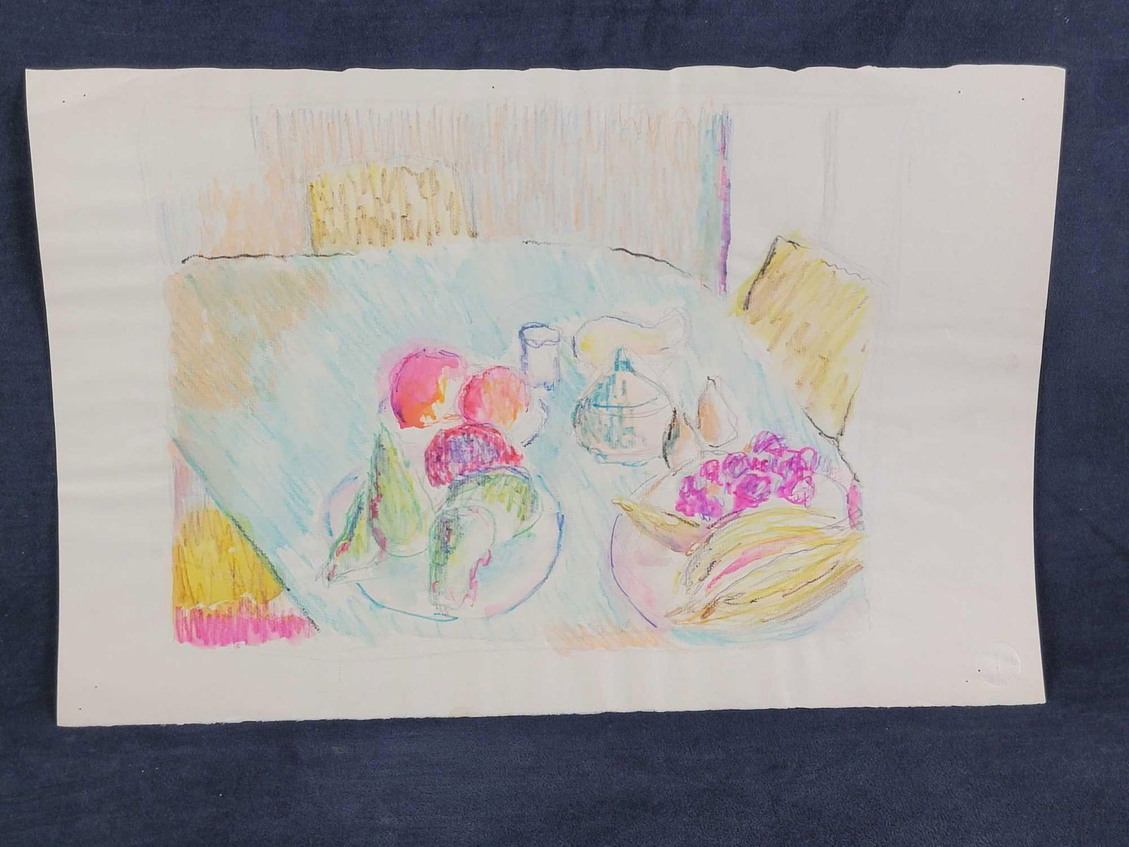 Original Painting Still Life Unknown Artist (1 of 5)