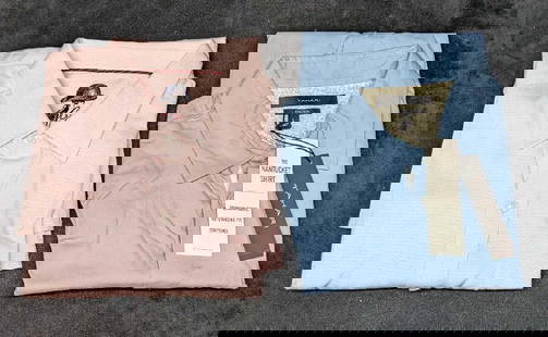 2 Men's Size L Tahari Nantucket And Robert Graham Shirts: 2 Men's Size L Tahari Nantucket And Robert Graham Shirts . This lot includes: (1) Men's Large Tahari Nantucket Stretch Shirt. This was made of 100% Cotton. The shirt was never worn and has so