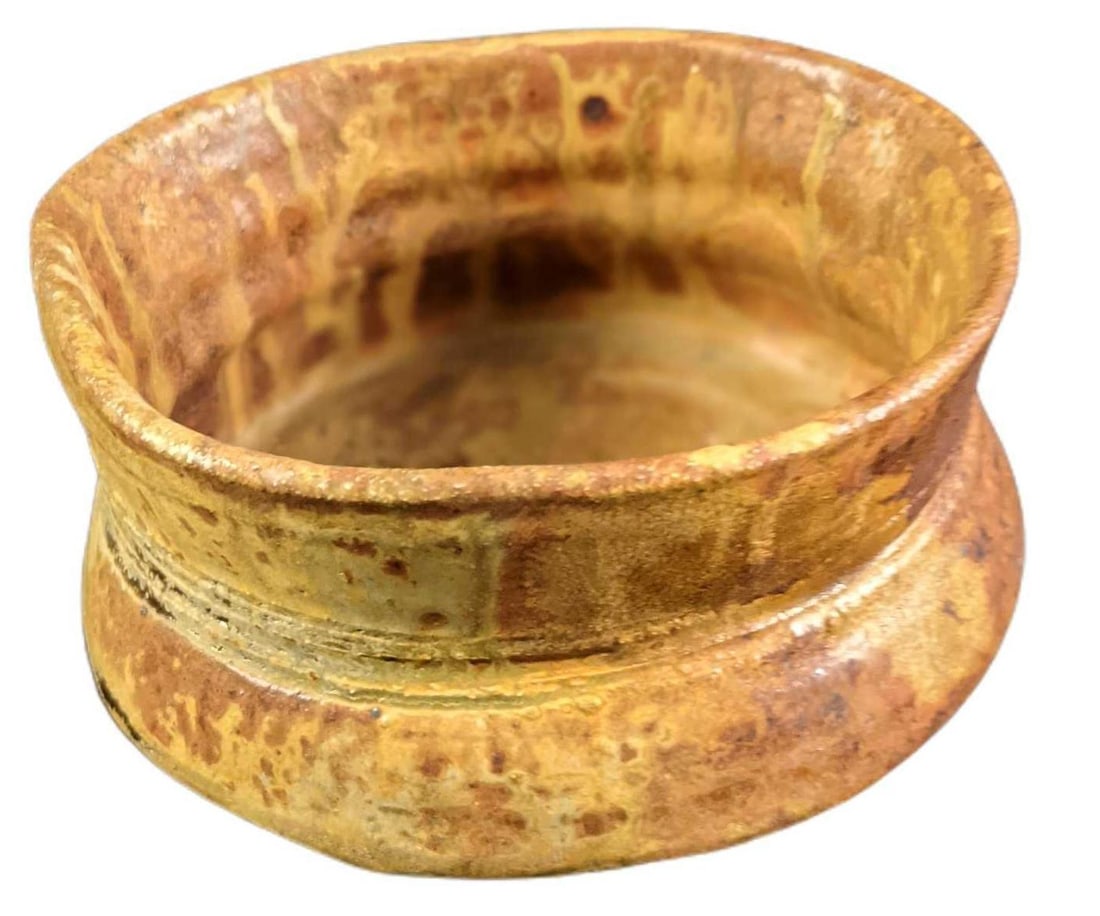 Handmade Ceramic Pottery Glazed Bowl (1 of 6)