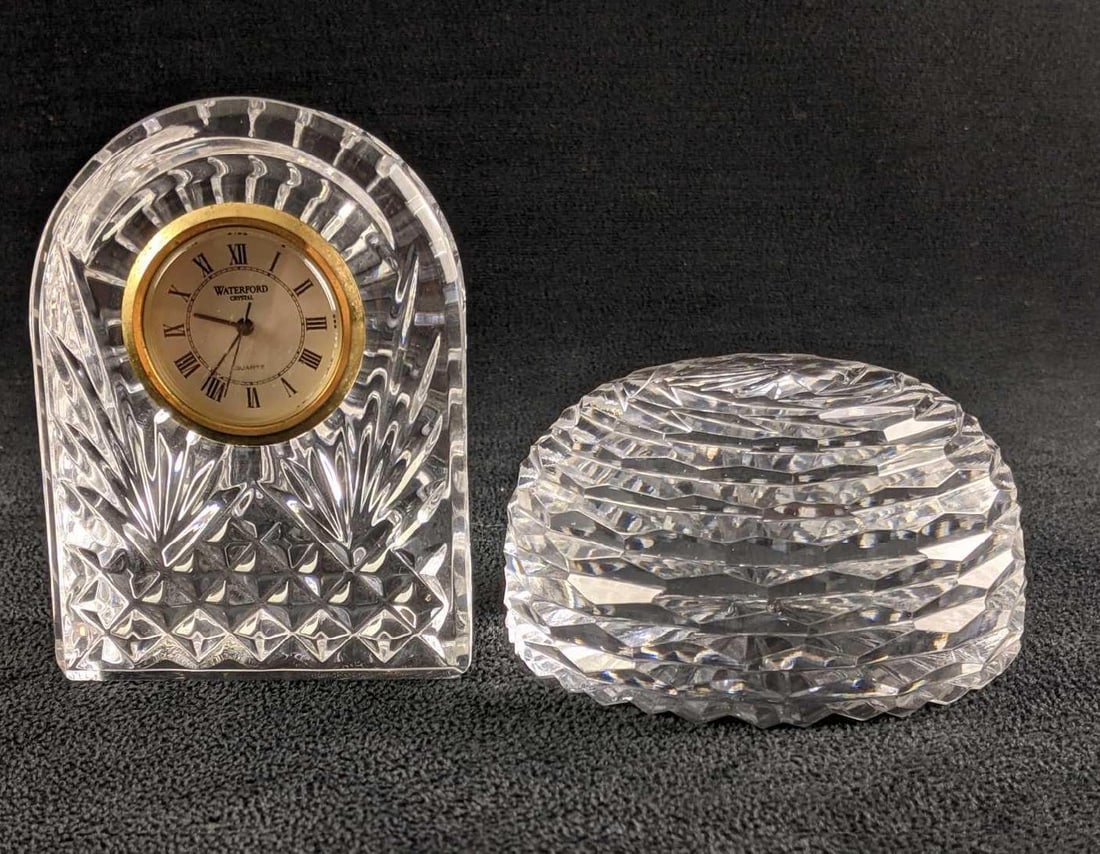 Waterford Crystal Small Desk Cock and Paper Weight (1 of 10)
