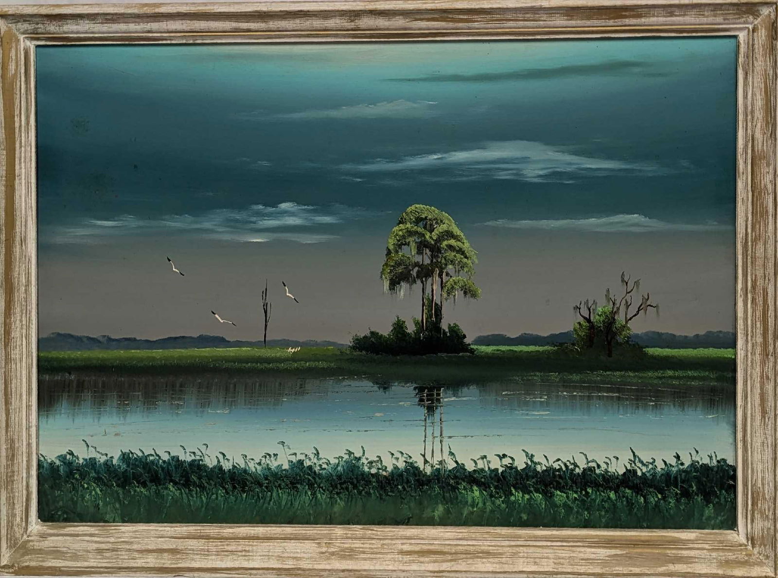 Highwaymen Al Black Original Oil On Panel Cypress Tree R42 (1 of 7)