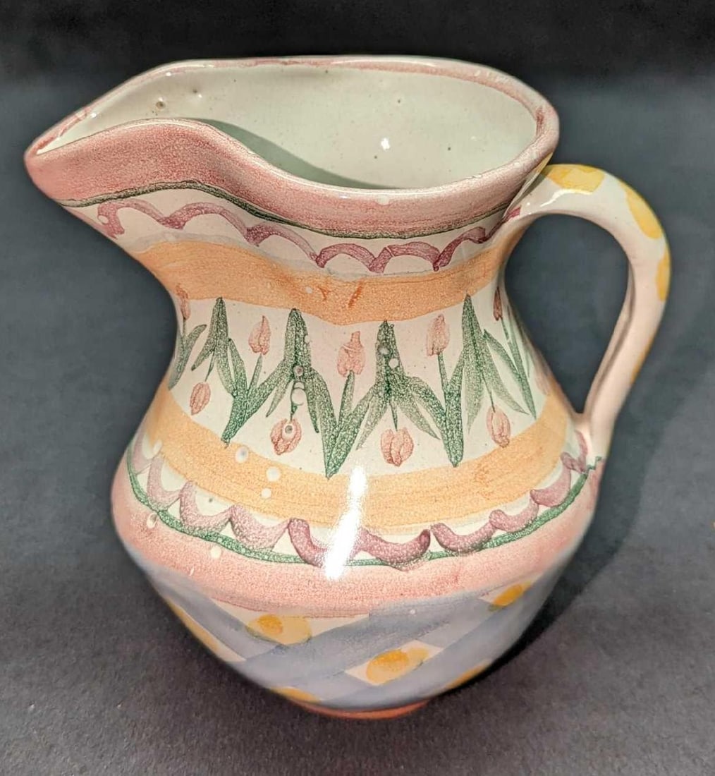 MacKenzie-Childs Pottery Small Pitcher Creamer (1 of 7)