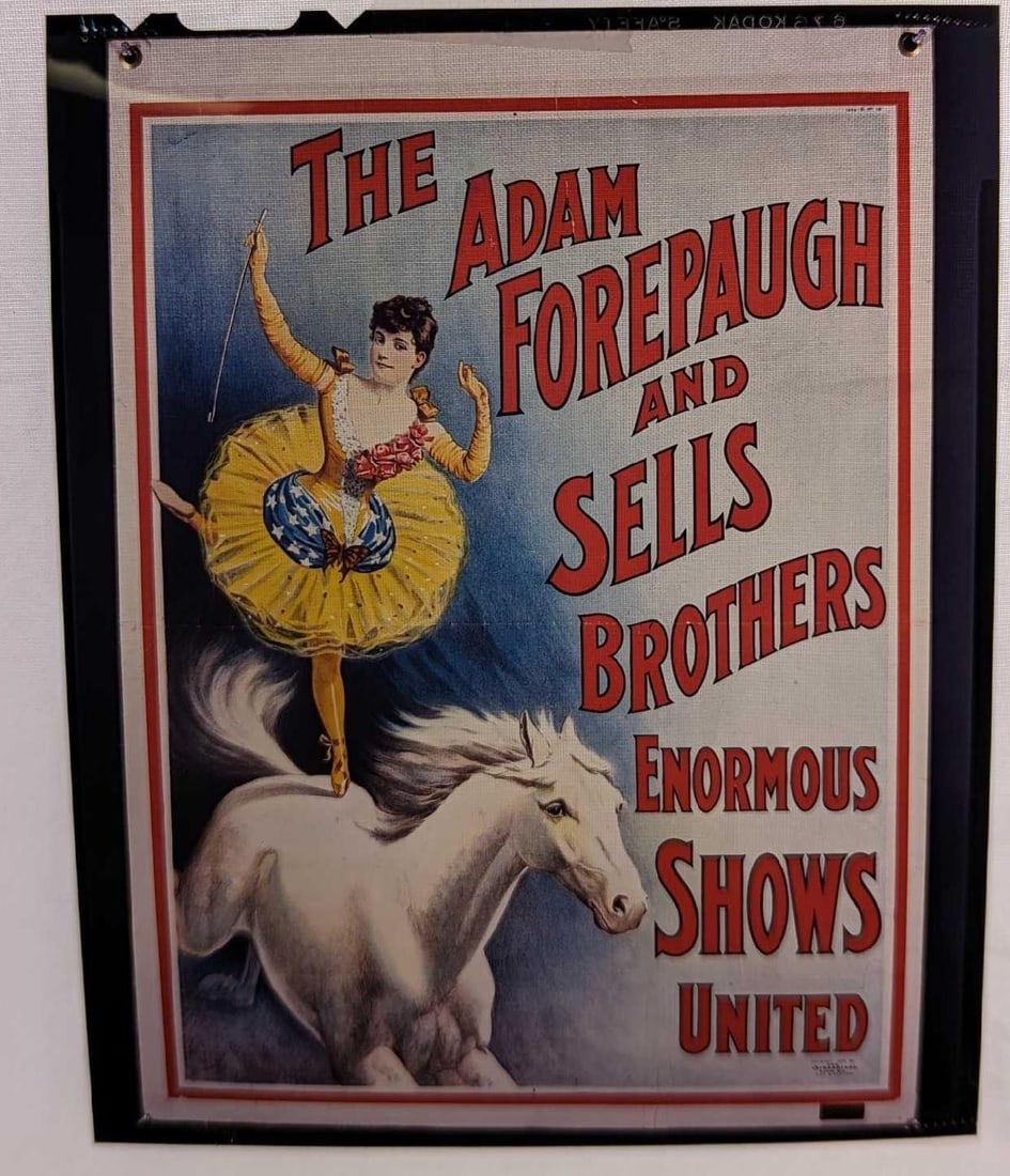 Kodak Transparent 4 X 5 Forepaugh & Sells Brothers (1 of 3)