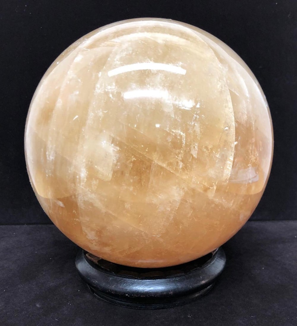 7-3/4" Natural Quartz Crystal Ball (KC8) (1 of 4)