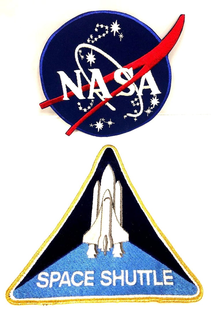 NASA & Space Shuttle Embroidery Patches (1 of 5)