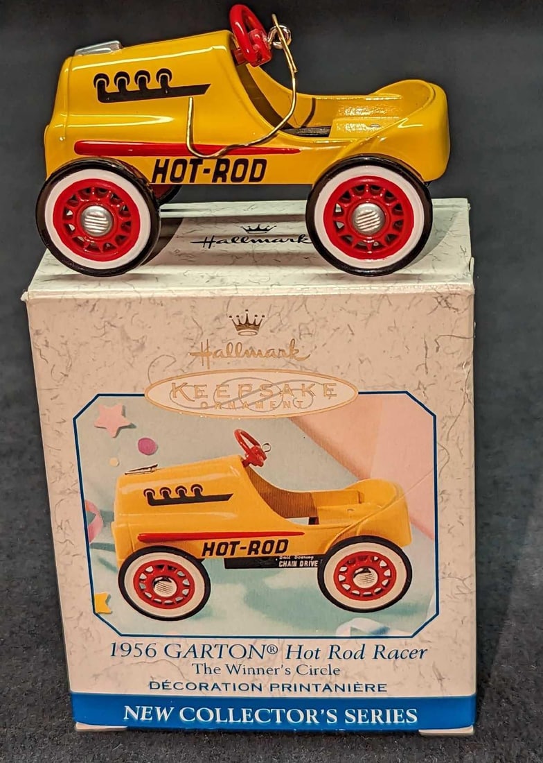 Hallmark 1956 Garton Hot Rod Racer Ornament (1 of 8)