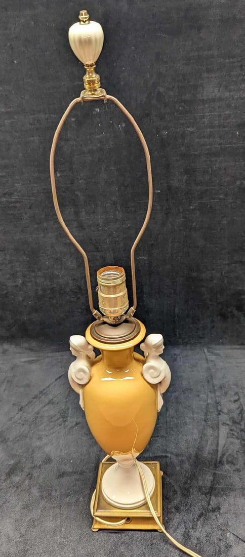 Table Lamp Neoclassical Figural Lenox Porcelain A (1 of 10)