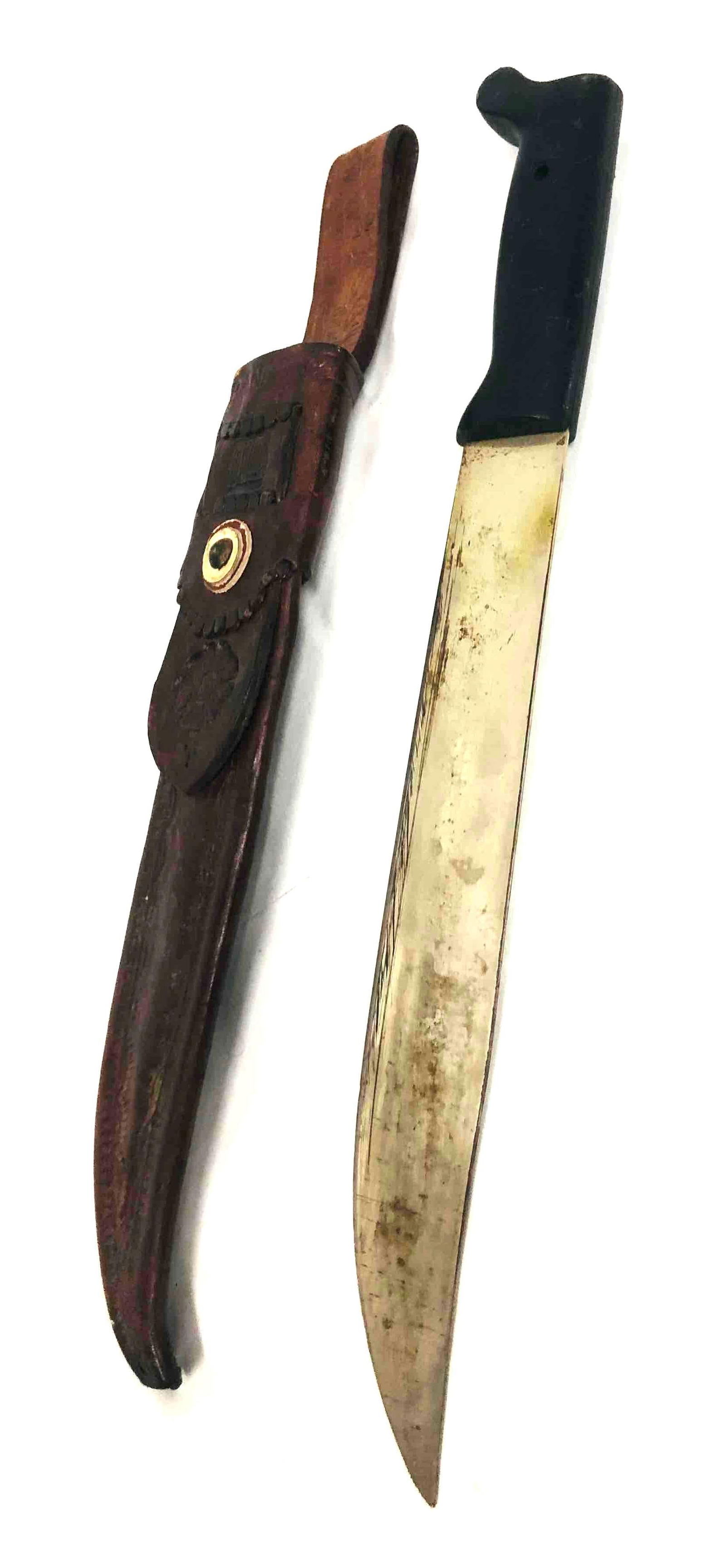 Corneta Imacasa Machete With Decorative Scabbard Made In El Salvador (1 of 12)