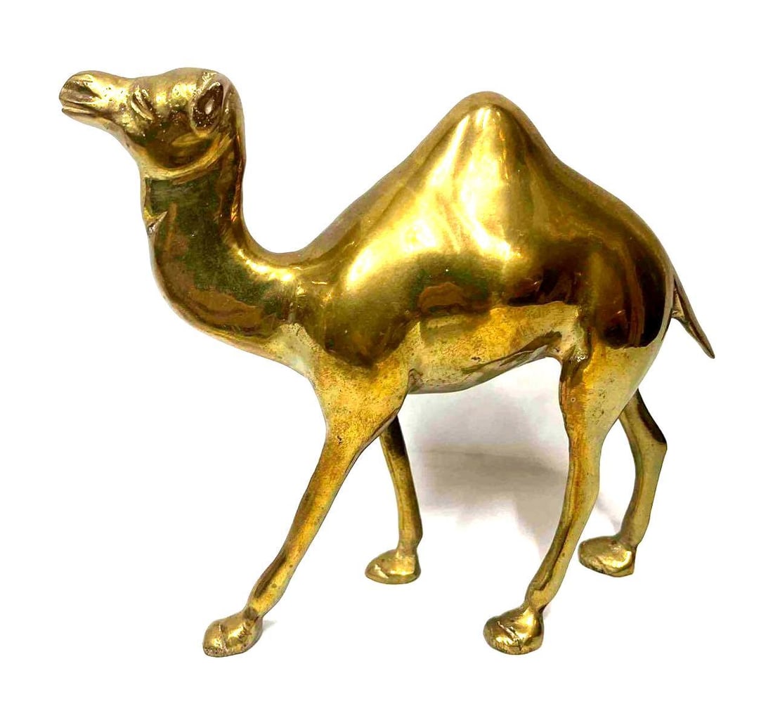Brass Camel Figurine (1 of 8)
