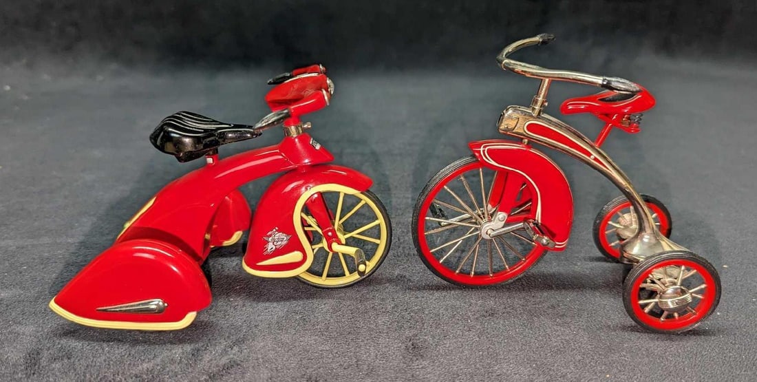 2 Hallmark Kiddie Car Classics Velocipedes (1 of 7)