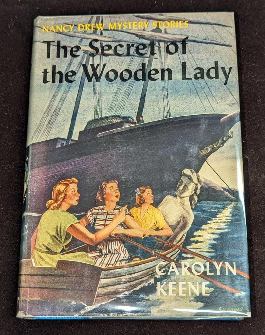 Nancy Drew #27 "The Secret Of The Wooden Lady" 1950 Dust Jacket First Edition (1 of 10)
