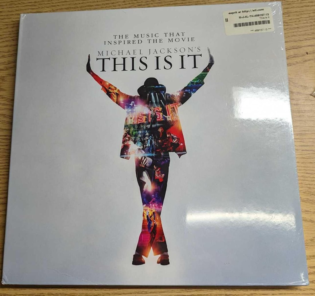 LE Michael Jackson's This Is It Sealed Vinyl LP B (1 of 2)