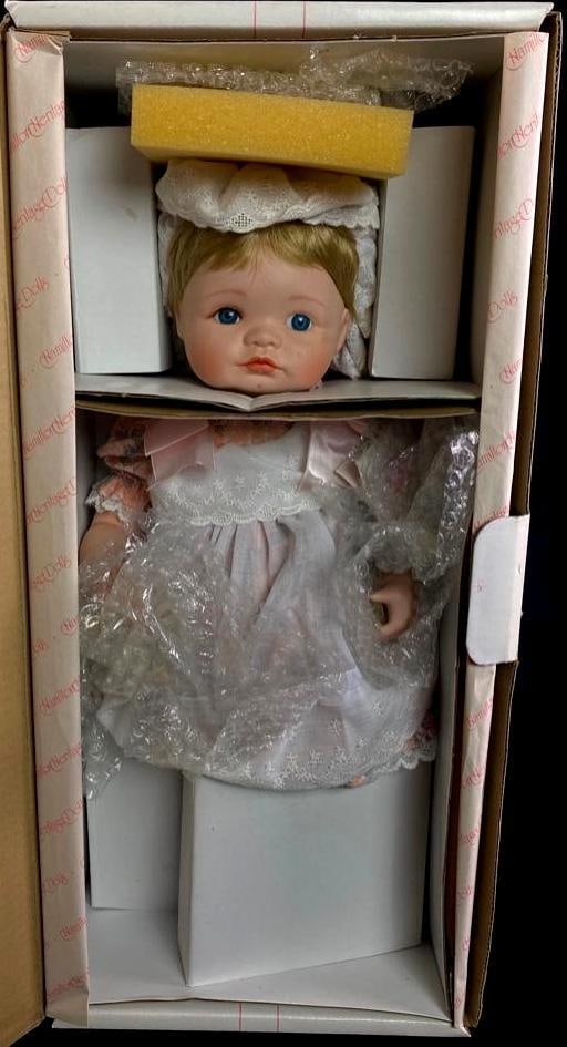 Hamilton Heritage Porcelain Baby Doll - Jessica (1 of 3)