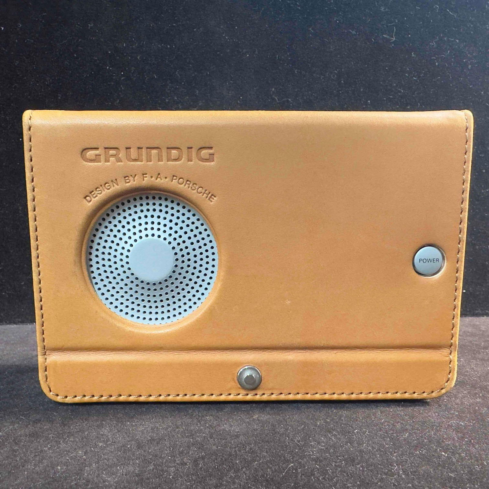 Grundig Yacht Boy World Receiver YB-P2000 Design By F.A. Porsche Leather Cover (1 of 9)