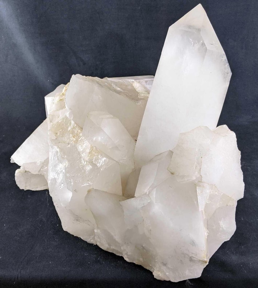 Clear Crystal Quartz Colossal Cluster of Clear Quartz (1 of 10)
