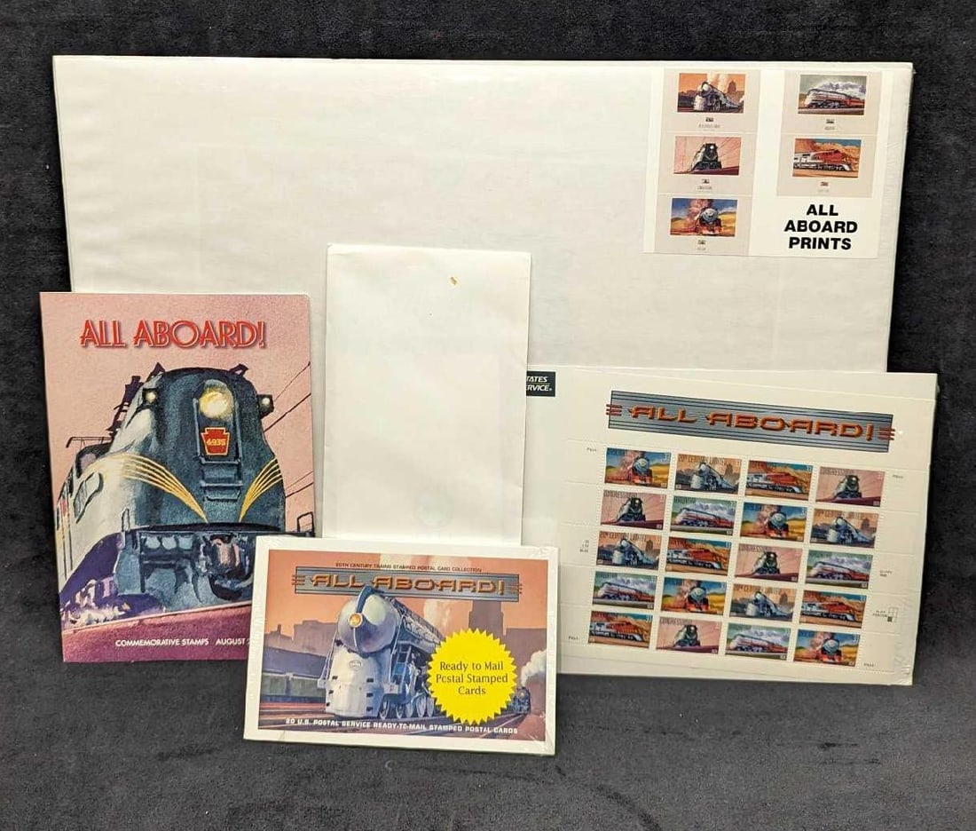 All Aboard US Postal Stamps Collector's Edition 1999 (1 of 8)