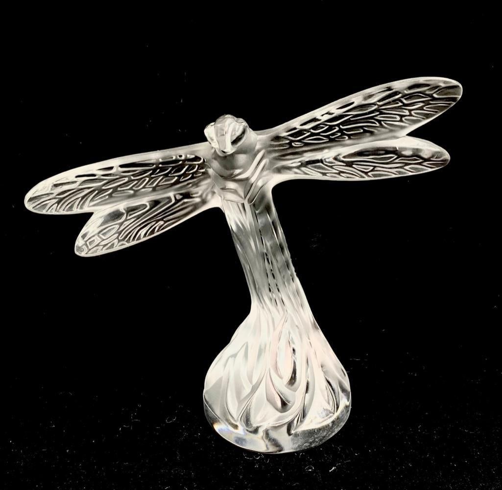 Lalique Dragonfly Sculpture (1 of 5)