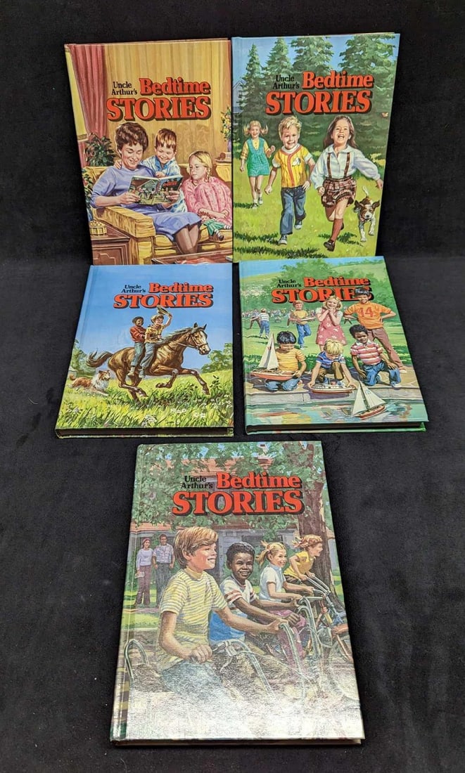 Vintage 5 Volumes Uncle Arthur's Bedtime Stories (1 of 8)