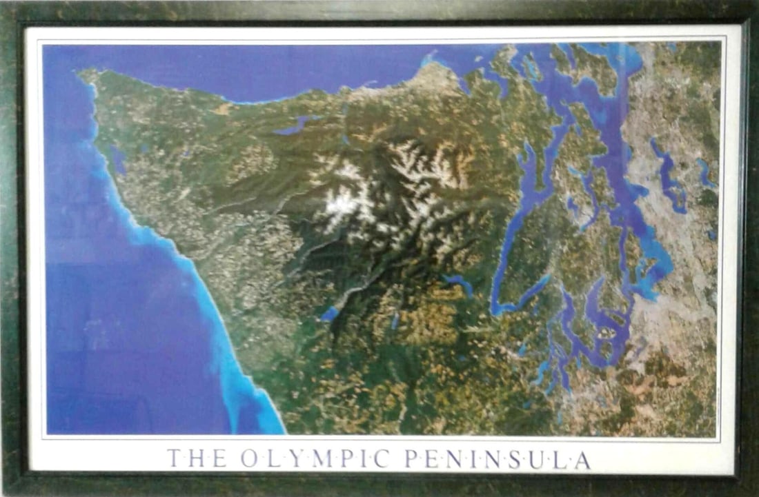 Photo Print of "The Olympic Peninsula", Framed (1 of 8)