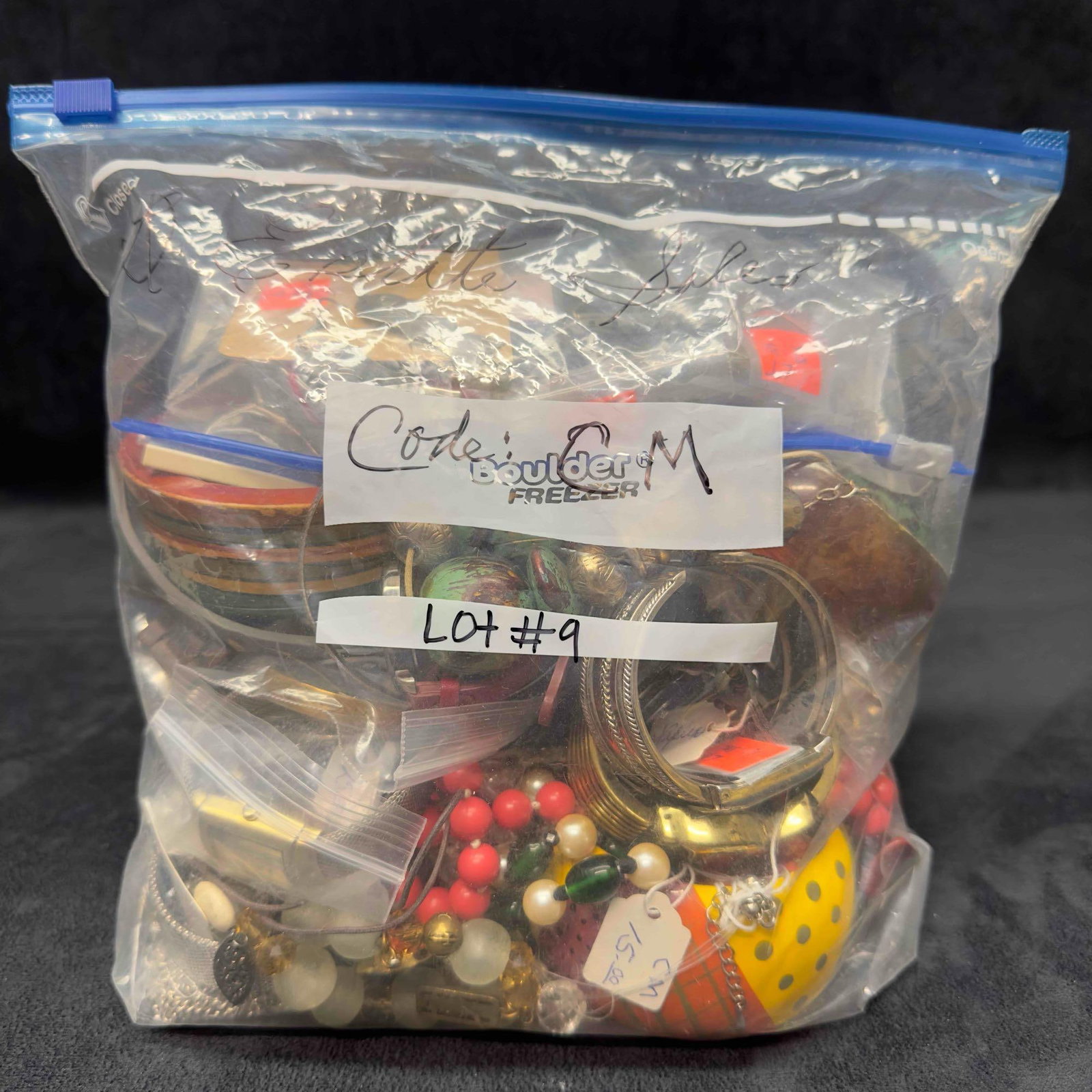 Assorted Collection Costume Jewelry Watches Bracelets Necklaces Earrings Handcrafted Pieces Lot #9 (1 of 14)