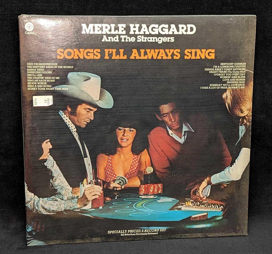 Sealed Merle Haggard Song I'll Always Sing LP (1 of 2)