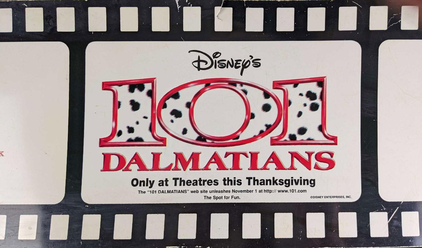 Disney 101 Dalmatians Movie Plastic Bus Banner (1 of 6)