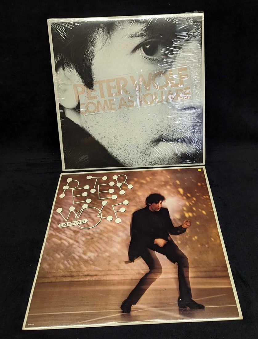 2 Peter Wolf Lights Out & Come As You Are LPs (1 of 6)