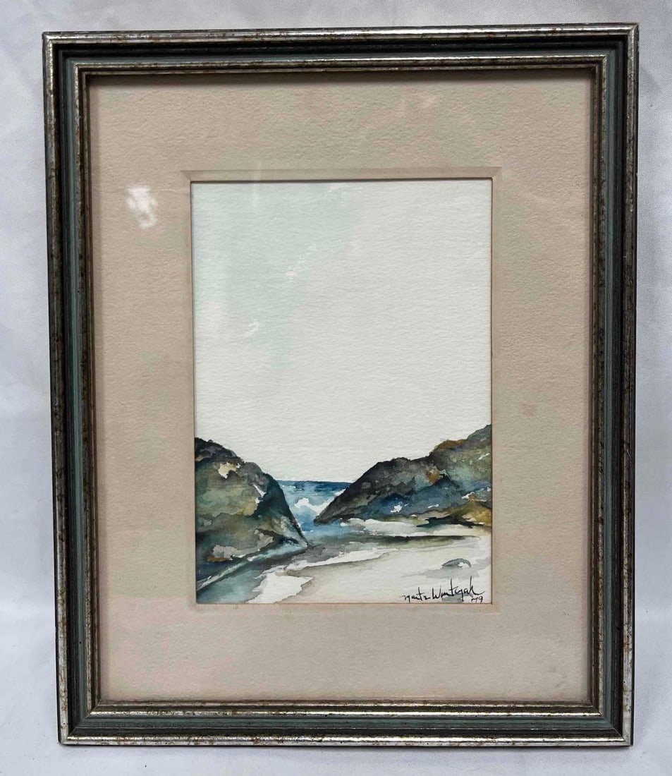 Small Framed Original Watercolor '79 (1 of 11)