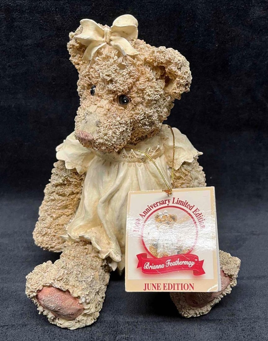 100th Anniversary Special June Edition Brianna Feathermay  Resin Bear (1 of 12)