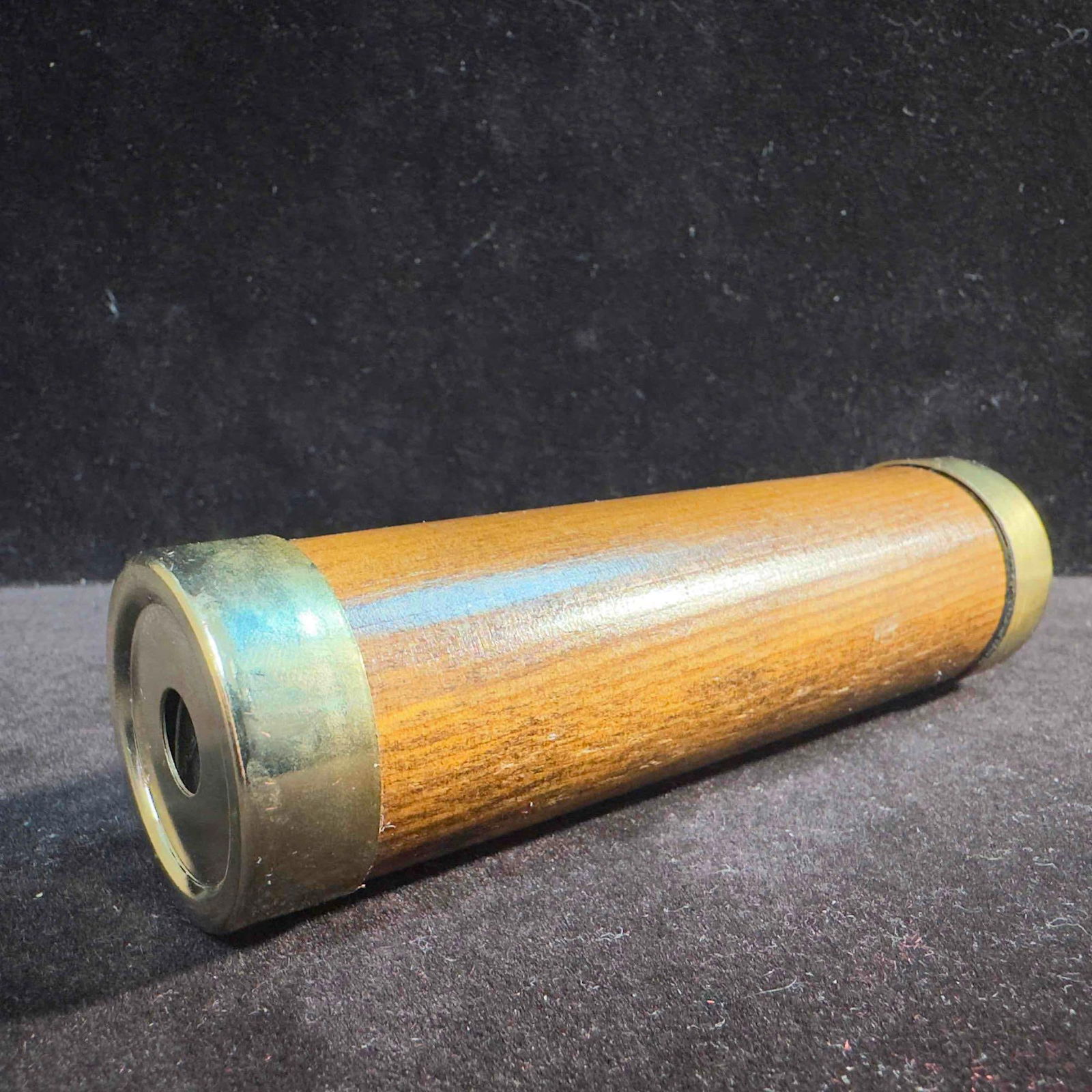 Kaleidoscope Wooden Green Marble End Optical (1 of 8)