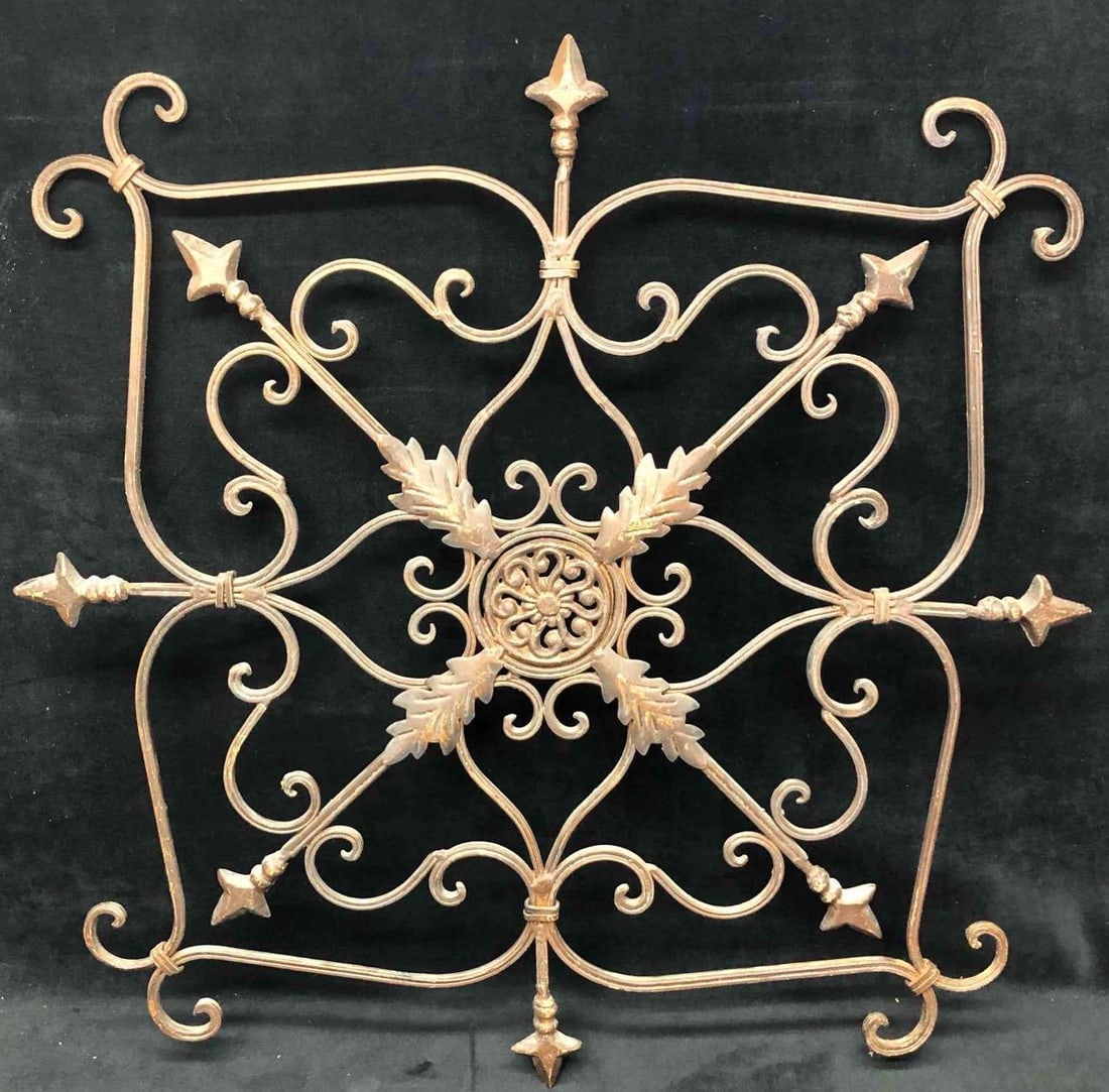 Intricate Metal Wall Decor (1 of 5)