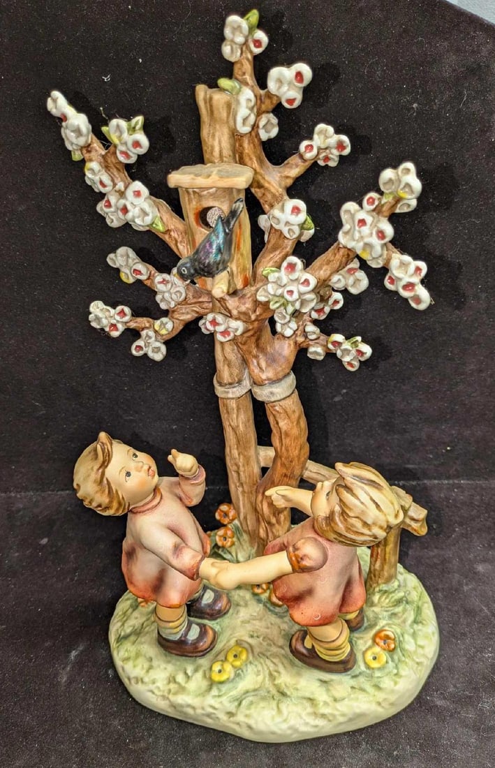Large Hummel Goebel "Welcome Spring" Figurine (1 of 9)