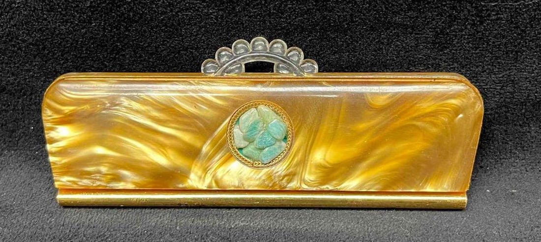 Vintage Styled By Schildkraut Ladies Comb  Case (1 of 9)