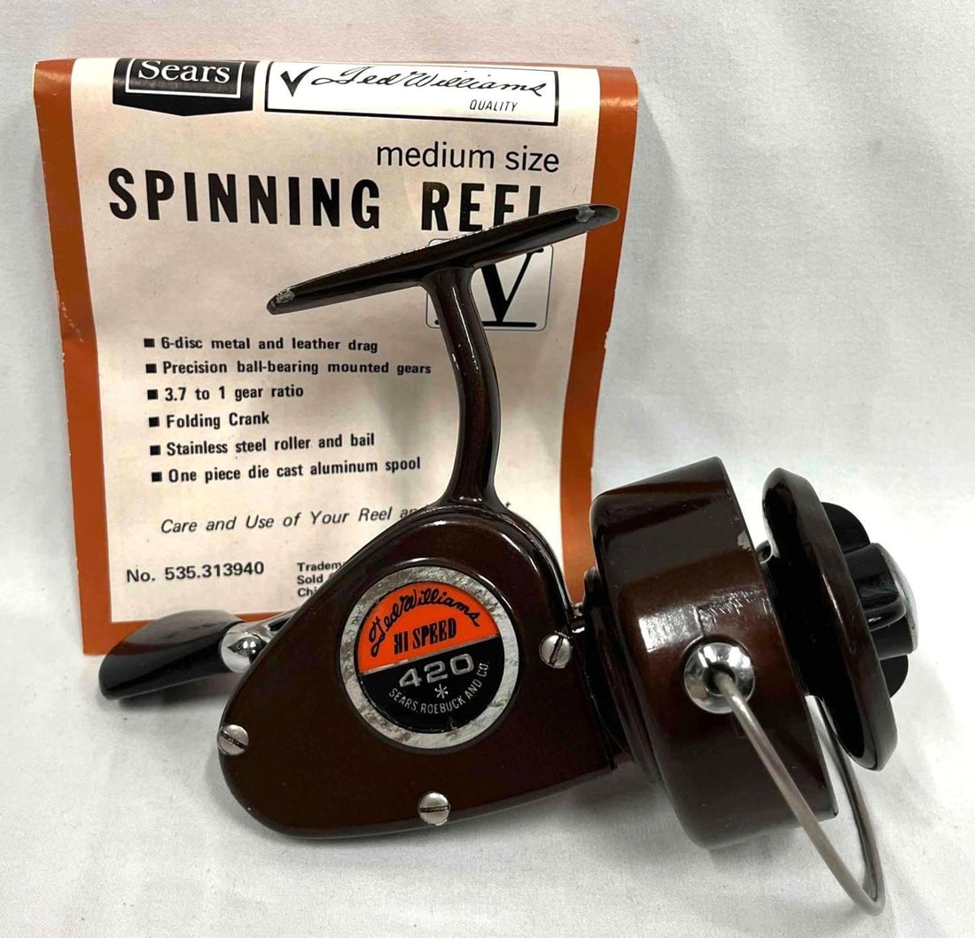 Sears Roebuck and Co. Ted Williams リール Ted Williams Model 440 Fishing Reel Sears Roebuck 535-31321