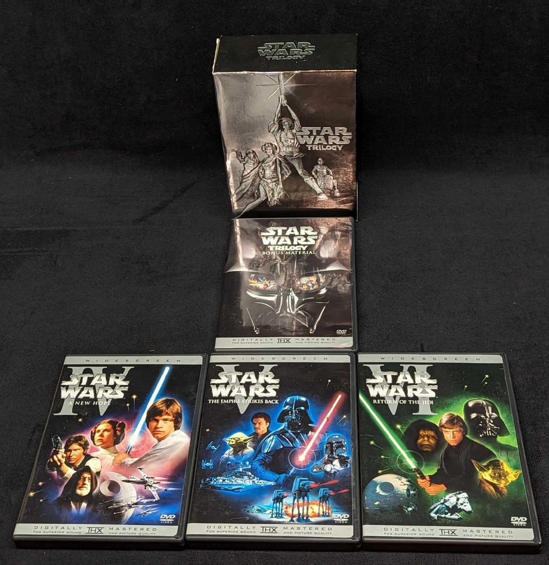 Star Wars Trilogy 4 DVD Movie Set (1 of 13)